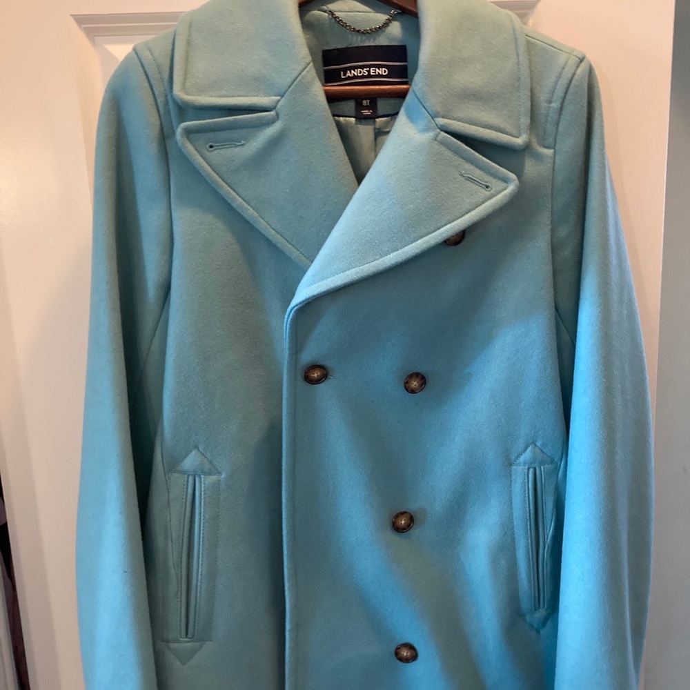 Lands’ End Women’s pea coat